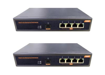 China El interruptor Poe de Ethernet accionó Unmanaged como interruptor de red del PoE de la fibra óptica del modo 15.4W en venta