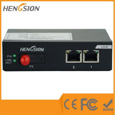 China Business level Enterprise Network Switch , 2 fast ethernet port and 1 fiber optic port for sale