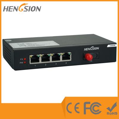 China Interruptor de red Unmanaged del gigabit de 5 puertos 4*10/100/1000Base T (X) puertos Ethernet en venta