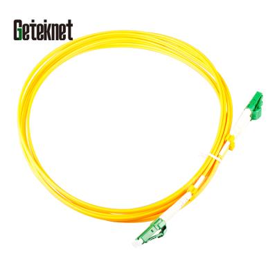 China LSZH Patch Cord Singlemode Fiber Optic OS2 (PVC Optional) 7M LC Duplex Yellow SM 9/125 LSZH Fiber Optic Patch Cord Fiber Optic Patch Cord for sale