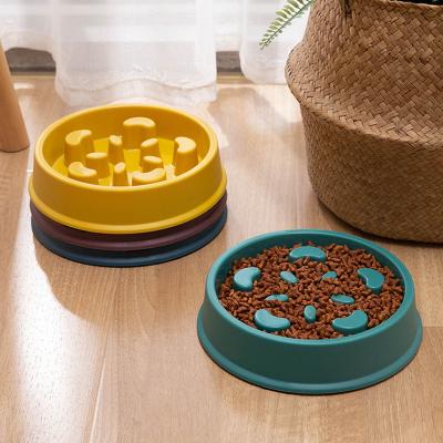 China Wholesale Sustainable Pet Food Shockproof Anti-Slip Small Dog Bowl Slow Feeder Pet Bowl for sale