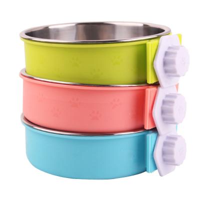 China Viable Kitten Feeder Stainless Steel Cat Dog Bowl Pet Drinker Feeding Dropshipping China Supplier for sale