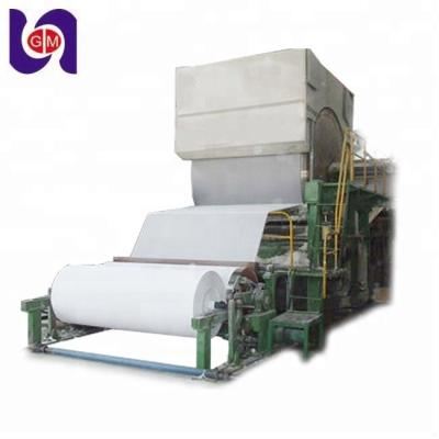 China various capacity toilet paper manufacturing machine use sugar cane waste for paper making for sale