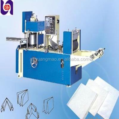 China disposable fold hand towels making machine, high quality paper folding machine for sale for sale