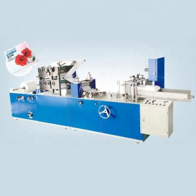 China Facial Tissue Machine + Log Saw V-Fold Napkin Napkin Folding Machine for sale