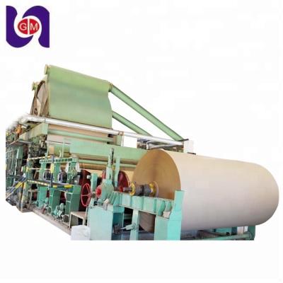 China China Supplier 2100mm Recycled Paper Pulper Machine, Kraft Paper Jumbo Roll Carton Box Production Line Price for sale