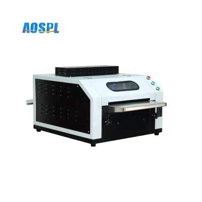 China 14 inch, 350mm, AL-LA14 desktop UV COATING MACHINE, A4 laminating machine for sale