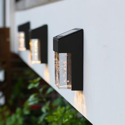 China Gardens Yard Balcony Acrylic Waterproof Outdoor Garden Led Solar Outdoor Wall Light, Solar Collector Wall Lights, Solar Wall Light for sale