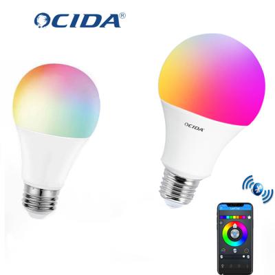 China Home / Office Wholesale Price 7W 9W 12W B22 E27 Led RGB Led Bulb Wifi, Wifi Smart Led Bulb, Wifi Smart Led Bulb For Indoor Uses for sale