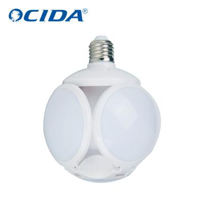 China Indoor Lighting Foldable 360 ​​Degree Lighting Indoor Led Bulb E27 B22 Led Lamp E27 2400K Led Football Lamp for sale