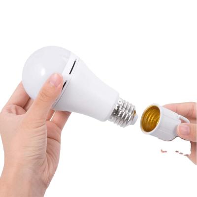 China Office / Home Wholesale E27 B22 Manufactures 9w 12w 15w 18w Smart Power Charge AC Rechargeable DC Led Emergency Light Smart Bulb for sale