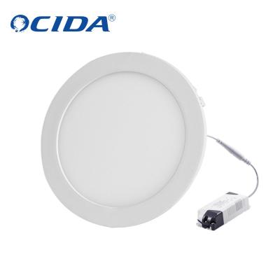 China Badroom hot sale made in china led ceiling panel light round aluminum led desk panel light price for sale