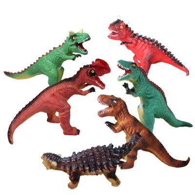 China Sound / light High-quality dinosaur paradise toys realistic dinosaur model soft plastic dinosaur boy toy for sale