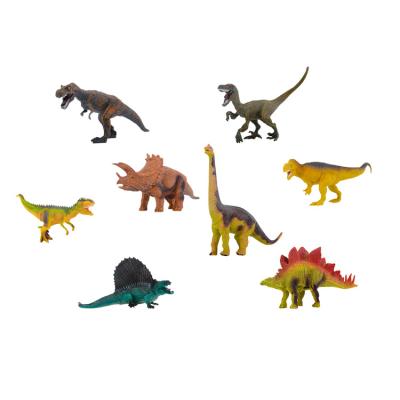 China 2022 hot selling dinosaur toys jurassic animals play mat set plastic dinosaur model scene toy 60*42*52 CM for sale