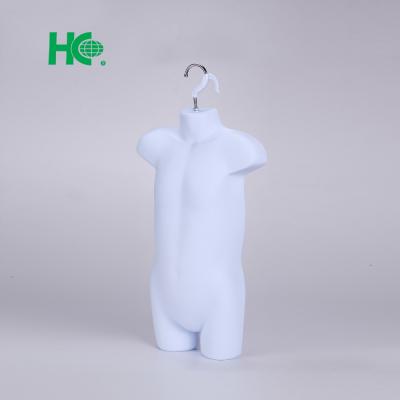 China Other Half Body Child White Plastic Mannequin For Window Display for sale