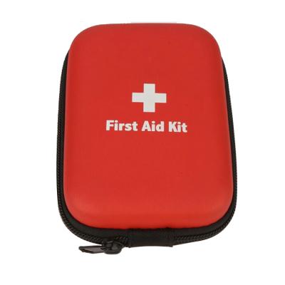 China EVA Emergency Hard Case Mini Travel First Aid Box Waterproof Shockproof First Aid Kit For Home Workplace for sale