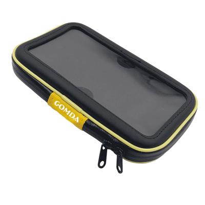 China Waterproof Bike Bicycle Frame Front Head Eva Case Bag Pouch For Mobile Phone Smartphone for sale