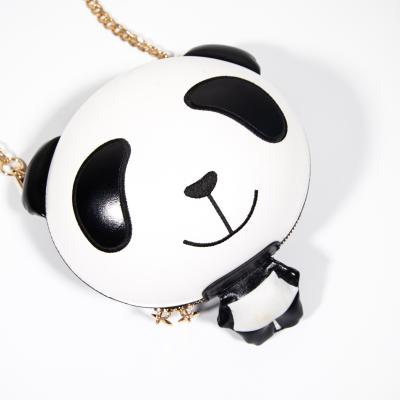 China New Products Hot Custom Cute Cartoon Cute EVA Diagonal Bag Girl Panda Shape Fashion Tote Bag Cute Small Satchel For Purchasing for sale