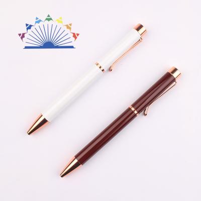 China Promotional Pen High Quality Gift Custom Logo Metal Ball Point Twist Pen for sale