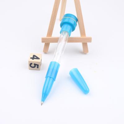 China Promotional Ball Pen Blowing Bubble Stamp Pen Cute Gift School Kids Cartoon Pen With Printing for sale