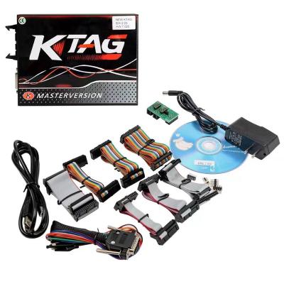 China Car KTAG Firmware V7.020 Software V2.25 ECU Programming Tool Master Red PCB No Brands KTAG Limitation for sale