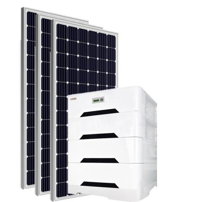 China Jntech 3phase Solar Power Energy Systems Home Cost with Lithium Ion Battery Power Pack Home Hybrid Solar System 10kw 15KW 5KW MPPT for sale