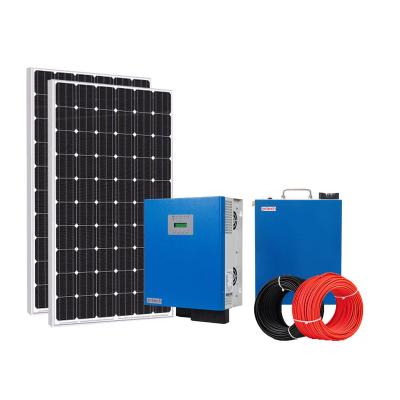 China JNTECH home solar system 3000w 4000w 5000W offgrid solar power system home with mppt solar power system for home off grid for sale