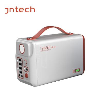 China Jntech portable lithium battery solar system for 300w 330w portable power station energy storage power supply home use for sale