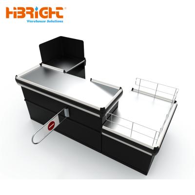 China Durable Cashier Table Supermarket Grocery Store for sale