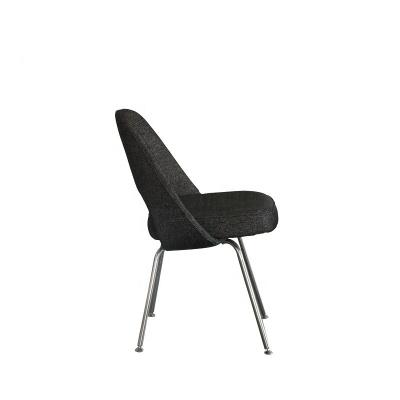 China 2021 Style Durable Warm Velvet Dining Chair Nordic Black Modem Dining Chair for sale