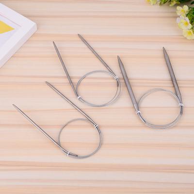 China High Quality Professional Household Sundries Round Stainless Steel Hook Hangs Accessories Knitting Needles Hook Sewing Set for sale