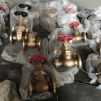 China JIS Marine Bronze Check Valve F7413 Marine Ball Valve for sale