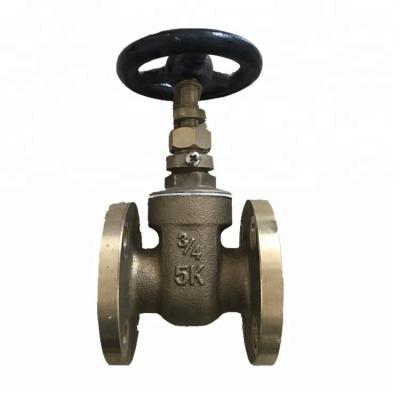 China Marine Marine Valve JIS Class 150 Bronze Gate Valve for sale