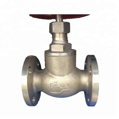 China JIS Marine Marine Bronze Globe Stop Valve F7301 for sale