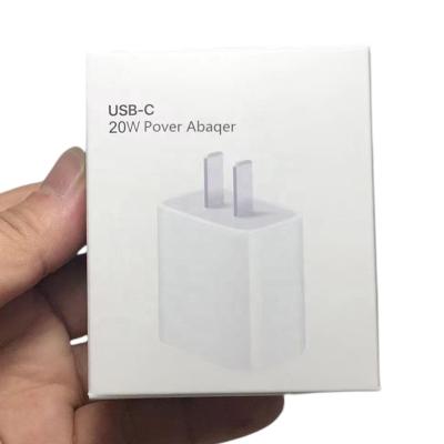 China Wholesale Premium Quality 20W Fast Charging Fast Charger For iPhone Type C EU UK Plug Fast Charging 20 Watt US Wall Charger Adapter for sale