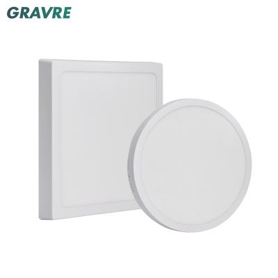 China Modern Hot Selling Outdoor Mounted Round Shape LM 6W 12W 18W LED Panel Light 1440 for sale