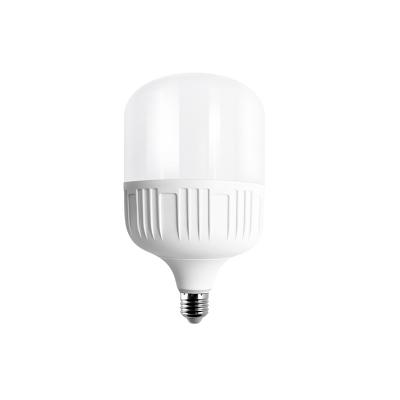 China Best Selling High Power Lampada T135 50W 60W Plastic Cover Residential Aluminum Heatsink LED Light Bulb for sale