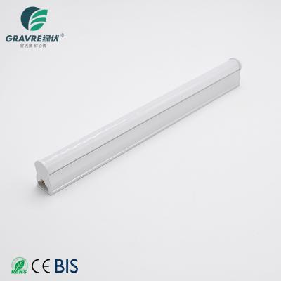 China Modern 0.3m Warm White 5w White High Lumen IP20 T5 Office Color Led Tube Light for sale