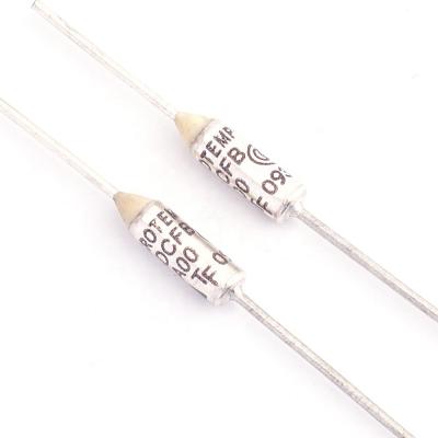 China Small Household Appliances ROHS 240C 10A 15A 16A 250V Standard Temperature Metal Thermal Fuse for sale