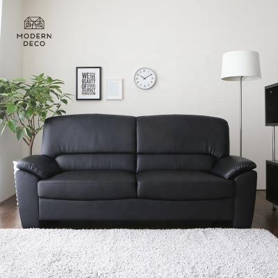 China High Quality Leather Soffa Sofa Couch Modern Faux Metal Leg Executive Office Reception Waiting Room Furniture Wholesale for sale