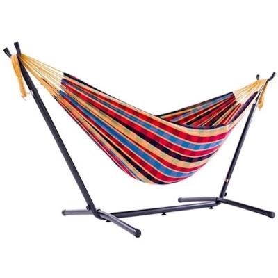 China Hot Sale Traditional Cheap Good Quality Garden Protable Foldable Steel Camping Hammock With Stand for sale