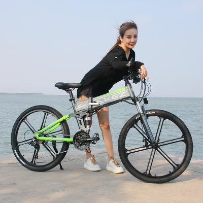 China Wholesale Aluminum Alloy Electric Mountain Bike 26