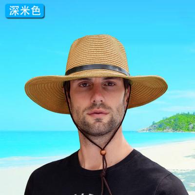 China Korean Character Summer Sun Visor Bucket Covers Raffia Wide Folding Straw Beach Brim Hats for sale