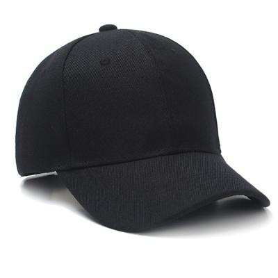 China COMMON Solid Color Sports Lovers Peaked Hats Visor Bucket Unisex Baseball Cap for sale