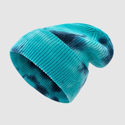 China Hip Hop COMMON Beanie Hat Tie Dye Bucket Knitted Unisex Deep Knit Hats Cap for sale