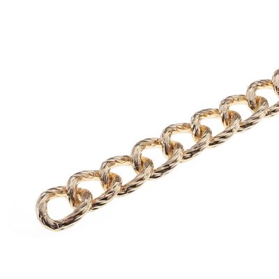 China 13mm Width Aluminum Chain Bag Accessories Luxury Large Size Metal Chain For Handbag for sale