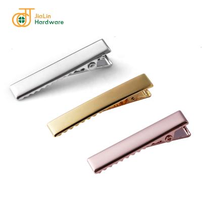 China 2020 Square Metal Spring Hair Clips 3.5cm Clips For Women's Long Hair for sale