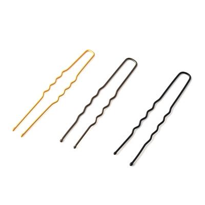 China 2020 Wholesale Iron Brown Metal U Hair Pin, Women Hair Pins And Clips Favorite for sale