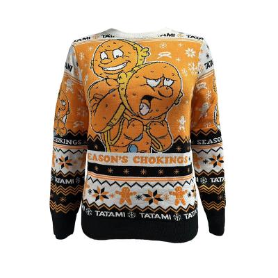 China New Style Anti-wrinkle Knitted Winter Women's Pullover Sweater Tops Ugly Led Christmas Sweater Light for sale