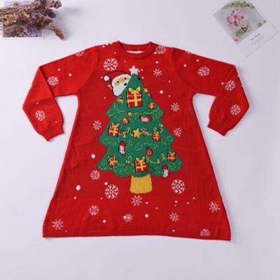 China Custom Christmas Ugly Autumn Jacquard Christmas Sweater Custom Christmas Sweater Customization Anti-wrinkle Logo Knit Sweater for sale